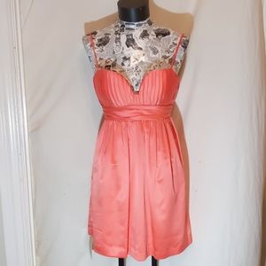 NWT BCBGeneration COCKTAIL DRESS BLUSH PINK
